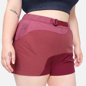 Outdoor Voice OV Rectrek Colorblock 3" short capitol reef